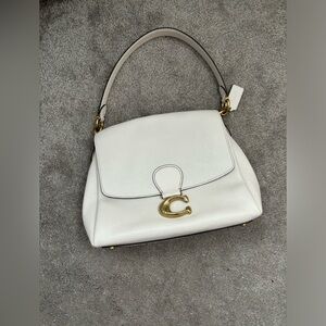 Coach White Handbag
